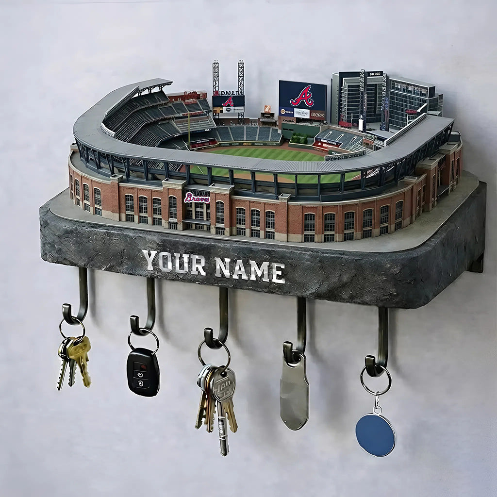AB Stadium Premium MLB Wood Key Hanger DDT NHM