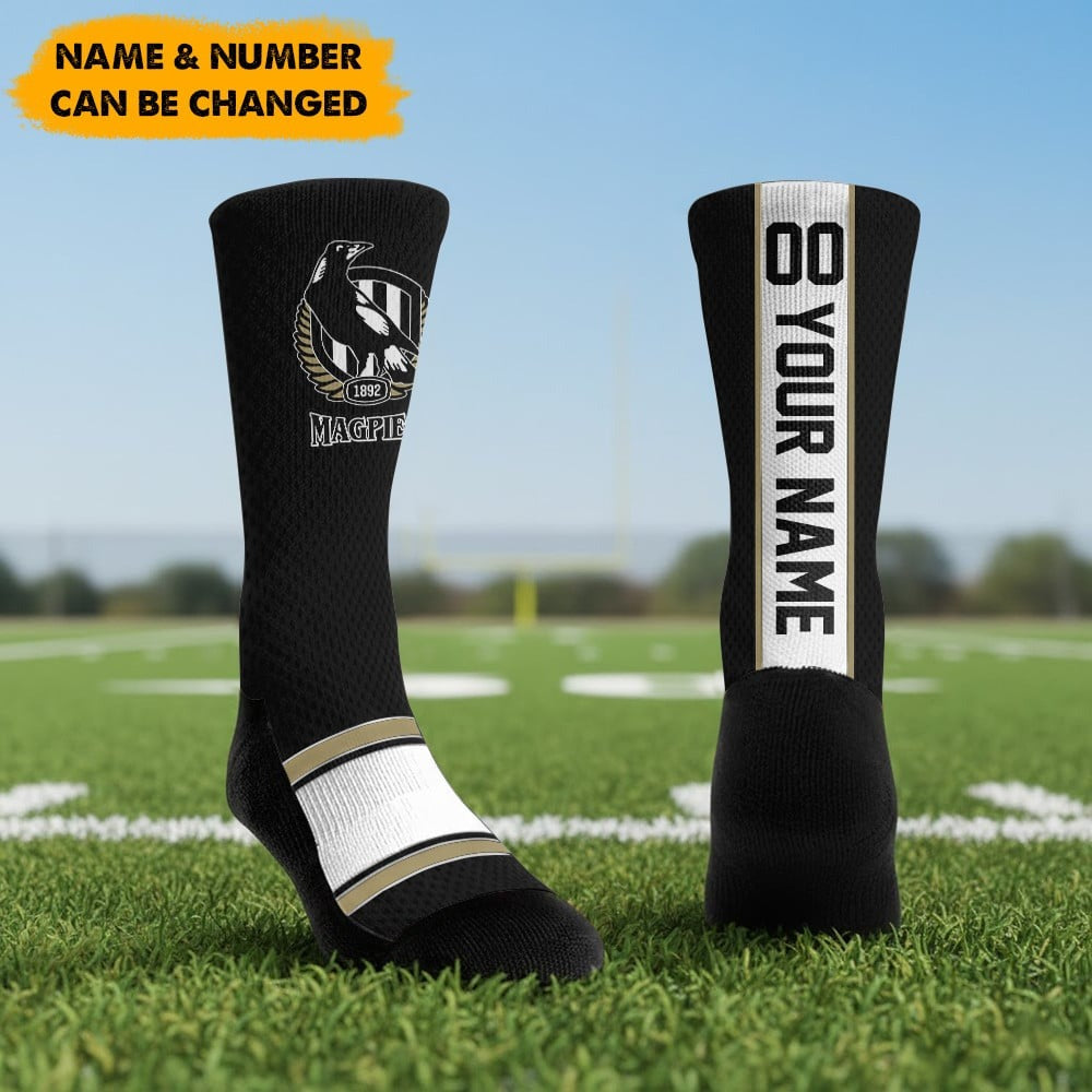 AFL x COL New Socks Custom Any Name & Number Gifts FOR FAN NDT NHM