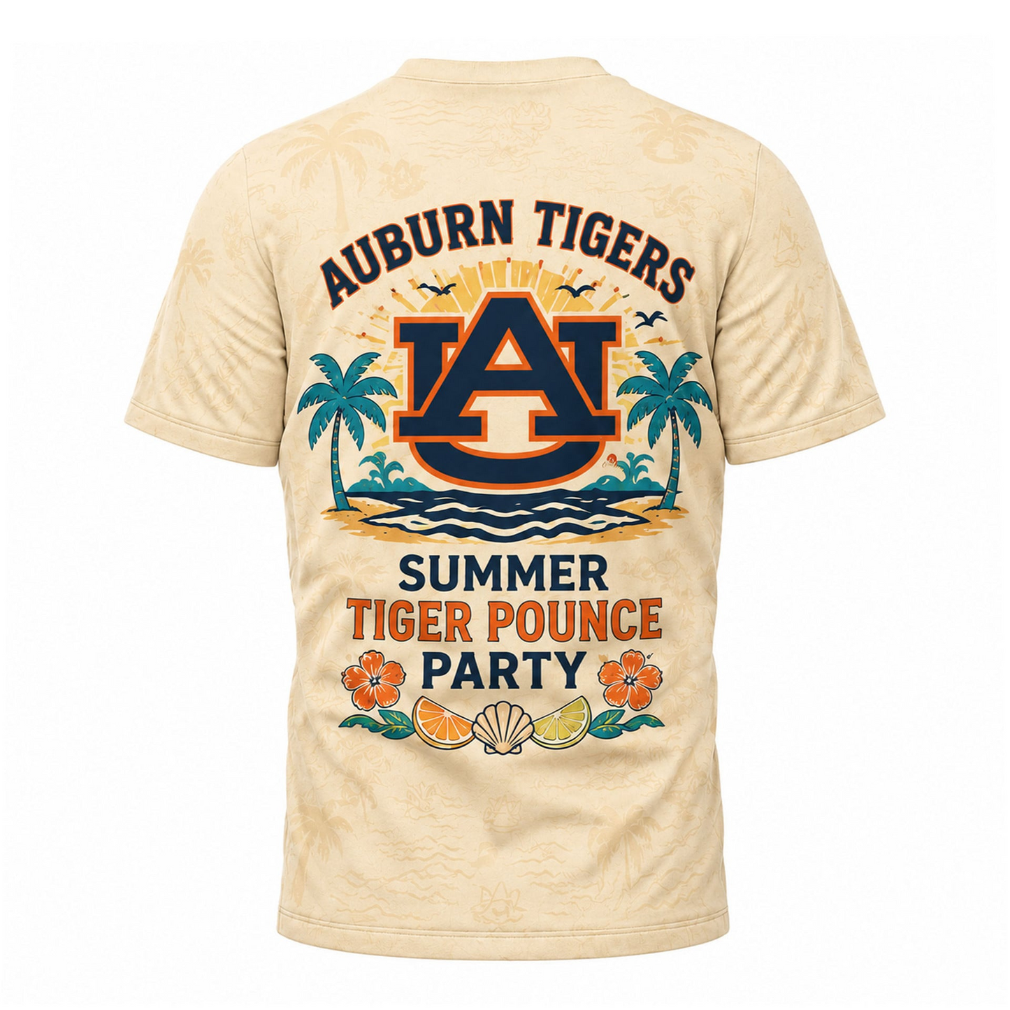 AT Premium NCAA Summer 3D T-Shirt 100626