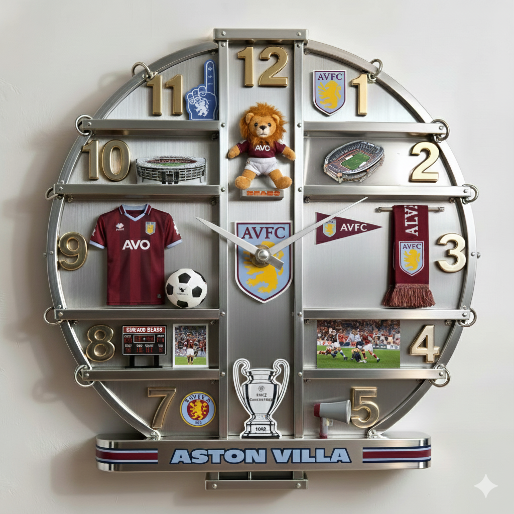 AV x EPL 3D Visual Effect Acrylic Wall Clock DDT CTND