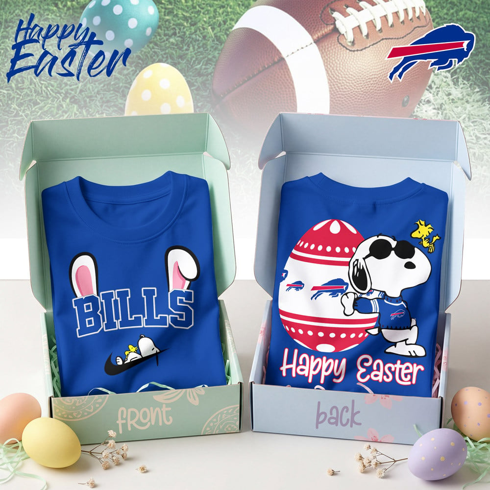 BB Premium NFL Happy Snoopy Easter T-shirt DDT NTL