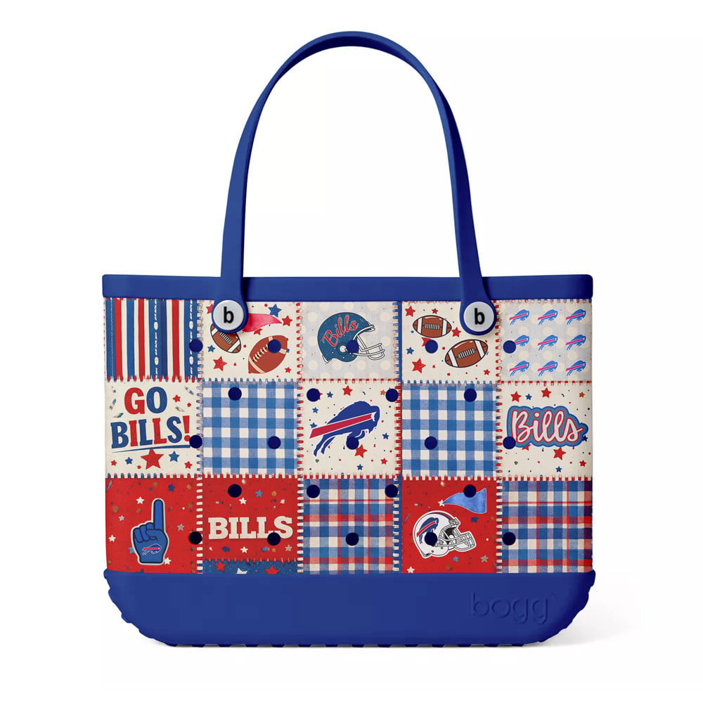 BB Premium NFL Patchwork Design Beach Tote Bag DDT CTND