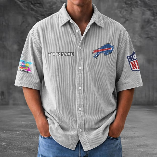 BB x NFL Men Seersucker Button Shirt DDT NTL