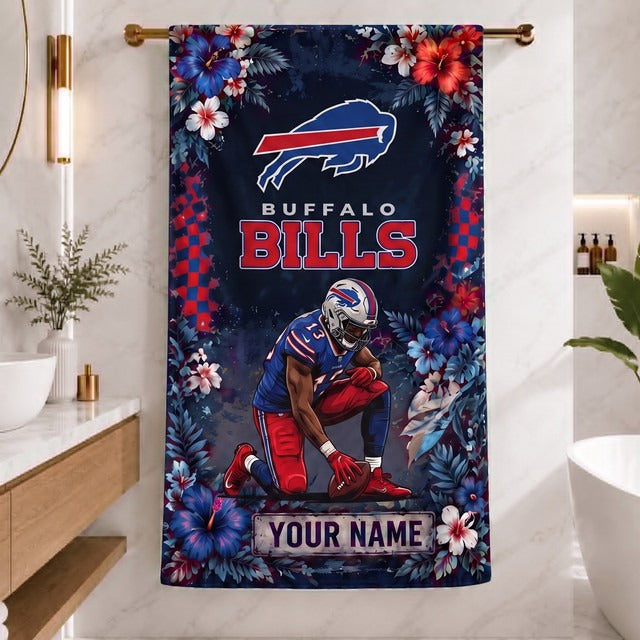BB x NFL Steel Curtain Football Beach Towel