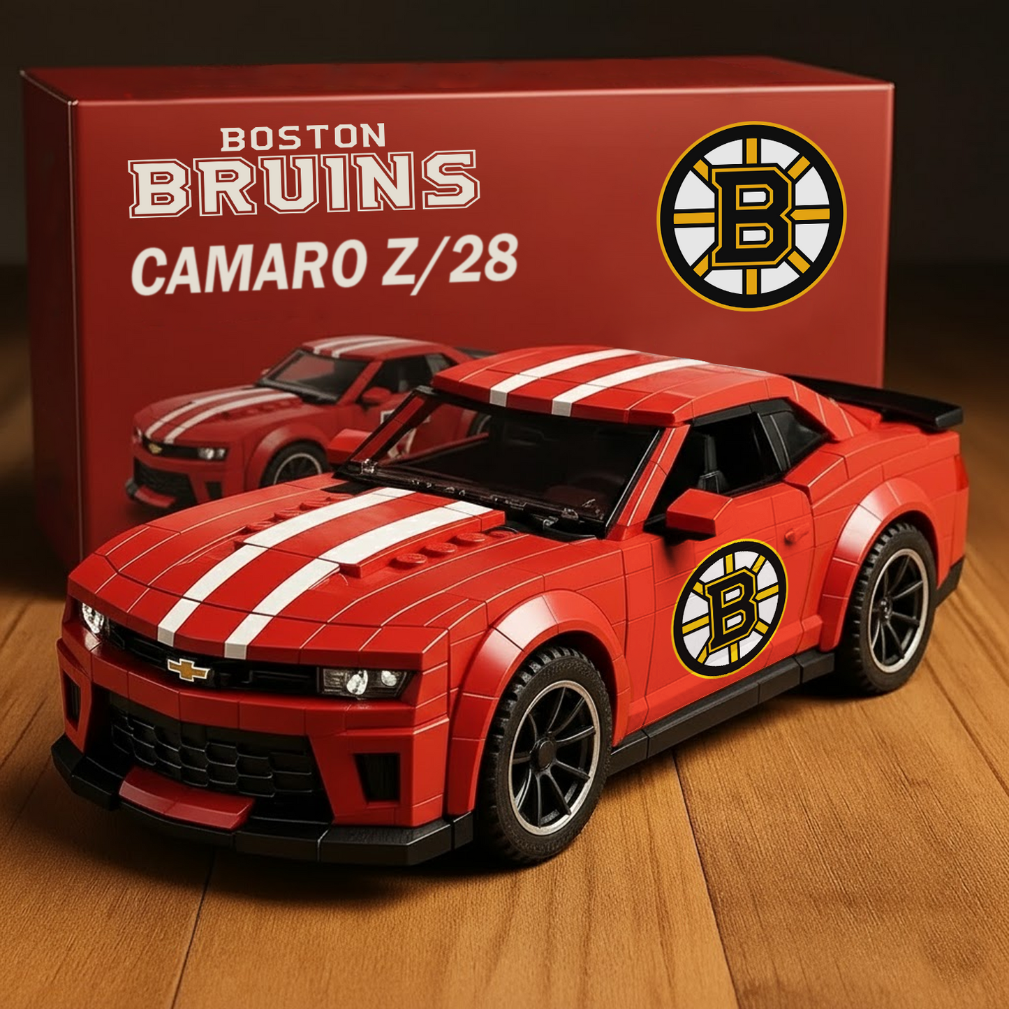 BOS x NHL Football Team Camaro Z28 DATND TANTD