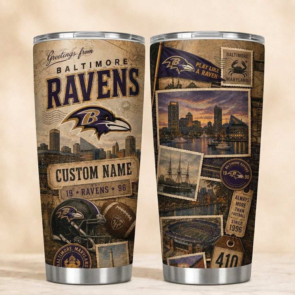BR Personalized Premium NFL Classic Tumbler 190626