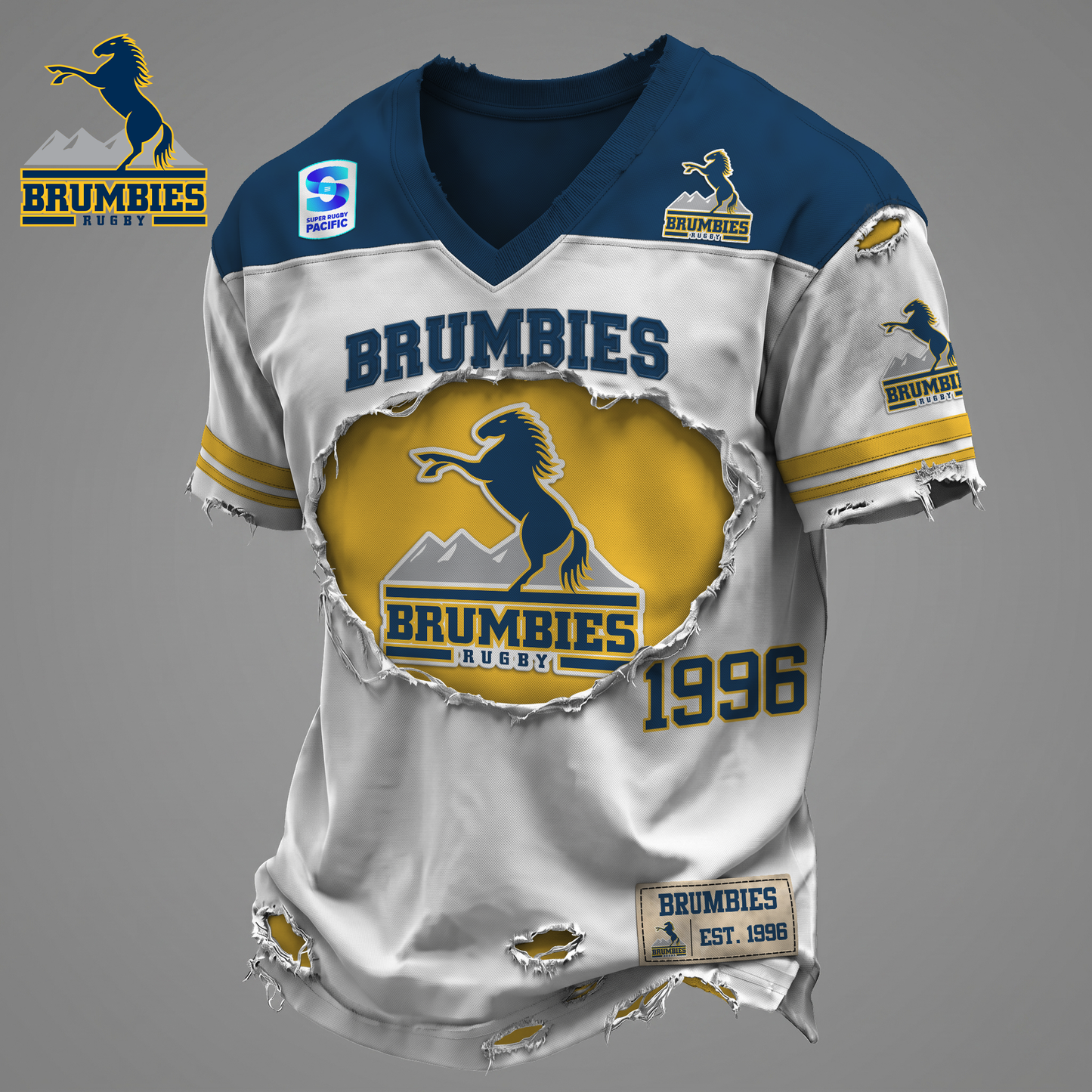 BRU x SRP Luxury Classic T-shirt DDT 160526 NTL