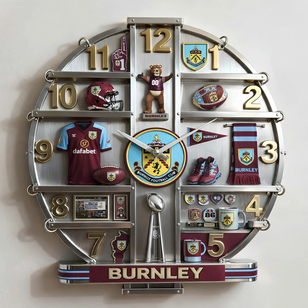 BUR x EPL 3D Visual Effect Acrylic Wall Clock DDT CTND