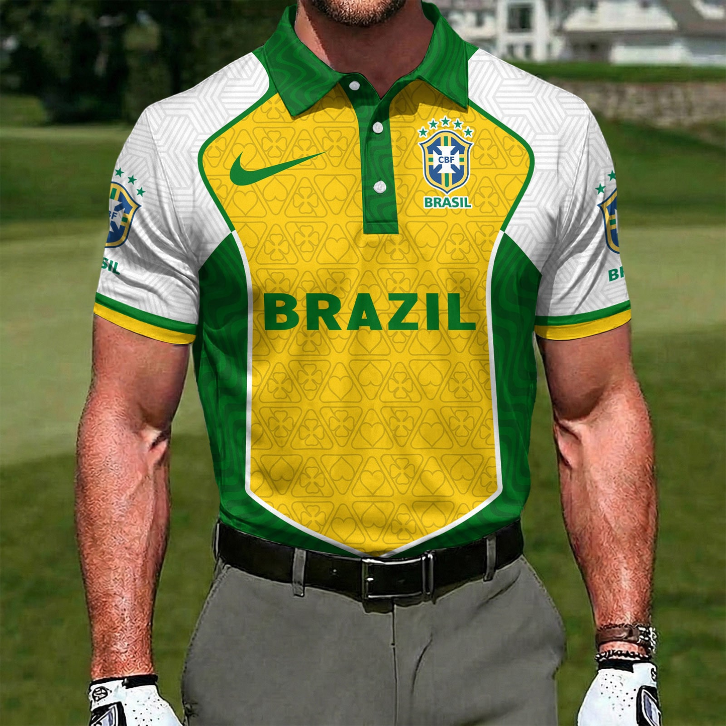 Brazil x World Cup 2026 Classic Polo Shirt DDT NTL