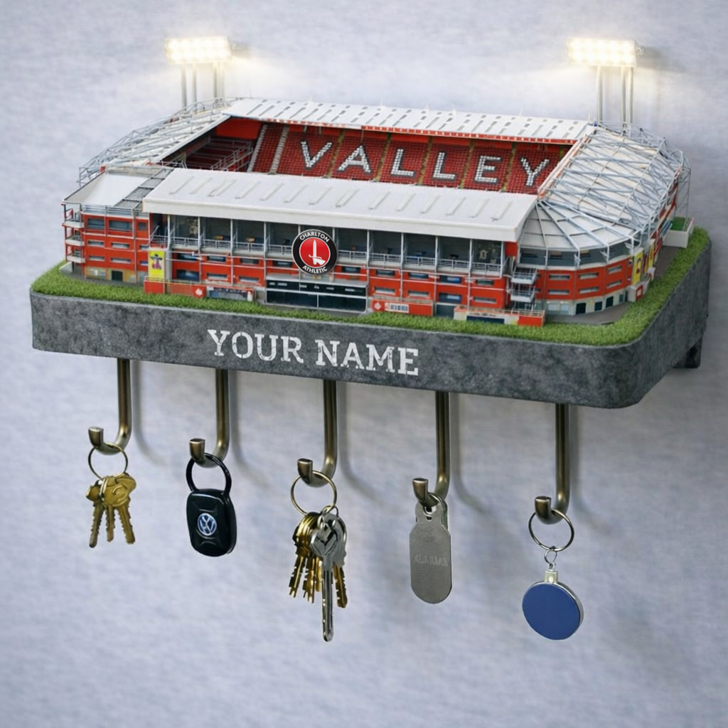 CA Stadium Premium EFL Wood Key Hanger DDT NTL
