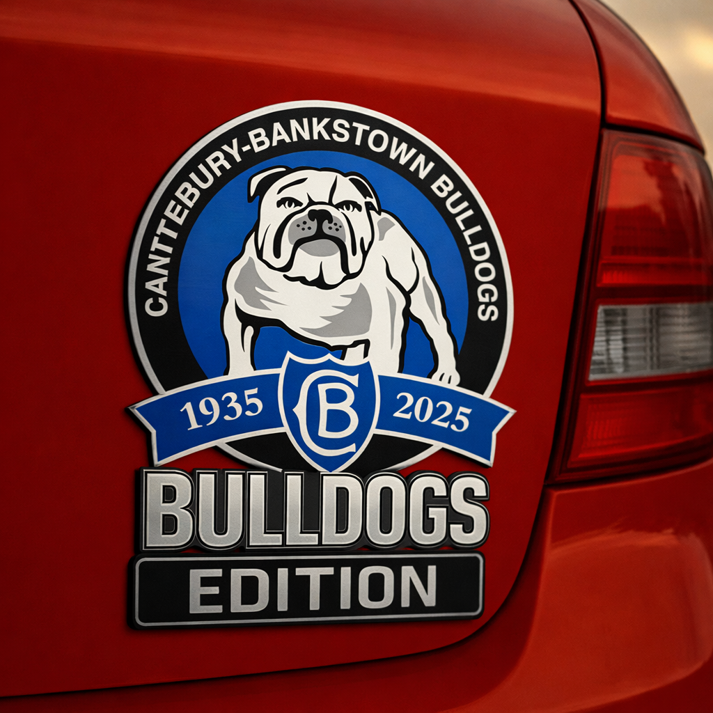 CBB Premium NRL Car Name Badge DDT NTL