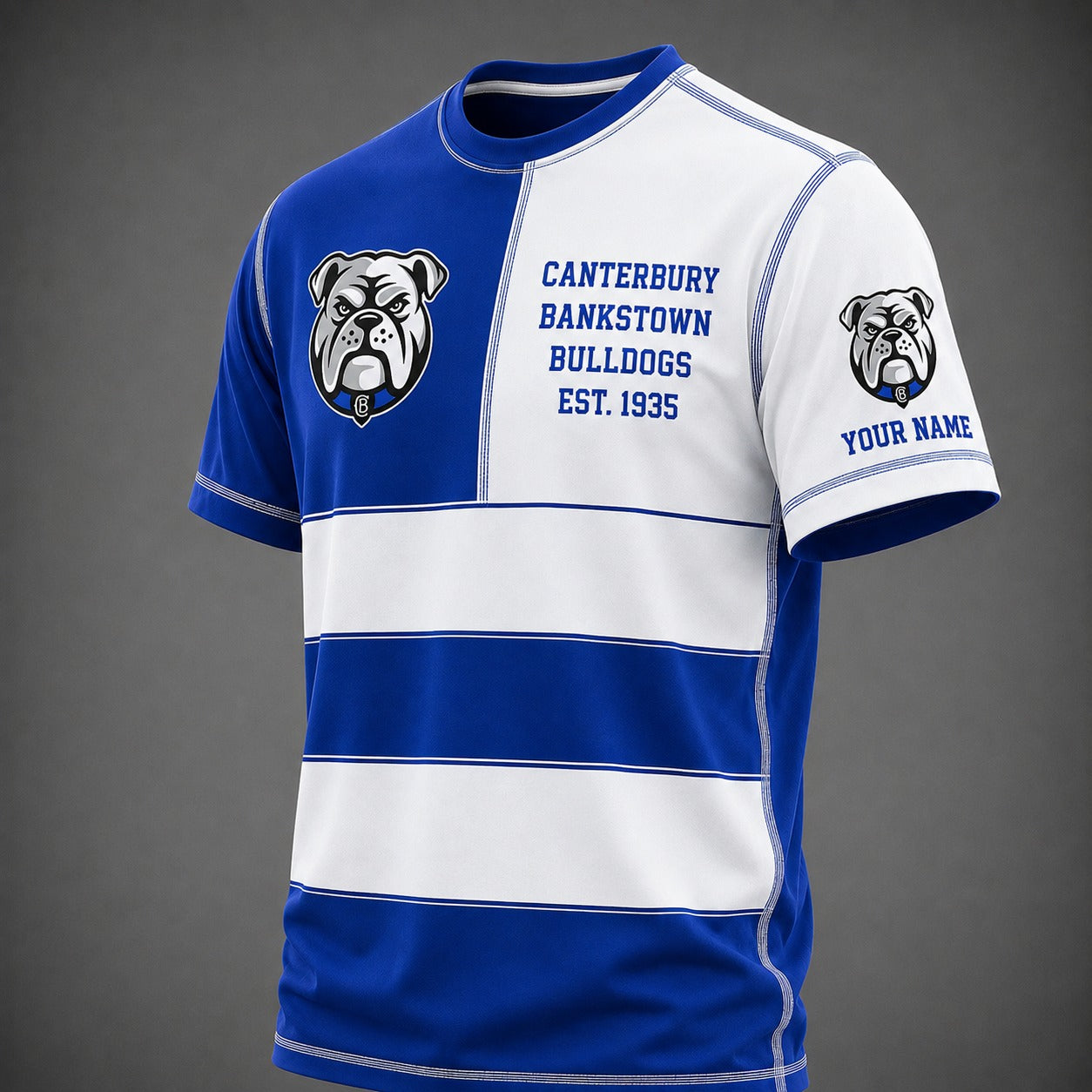 CBB x NRL Premium Vintage All Over Print T-Shirt 3D Personalized Gift For True Fan