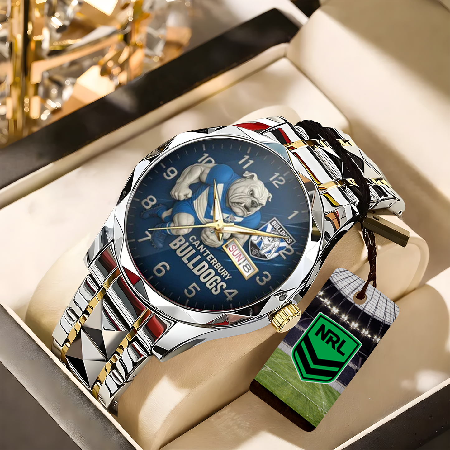 CBY X PREMIUM NRL New Mascot Luxury Hand Watch 2026 NDT NHT