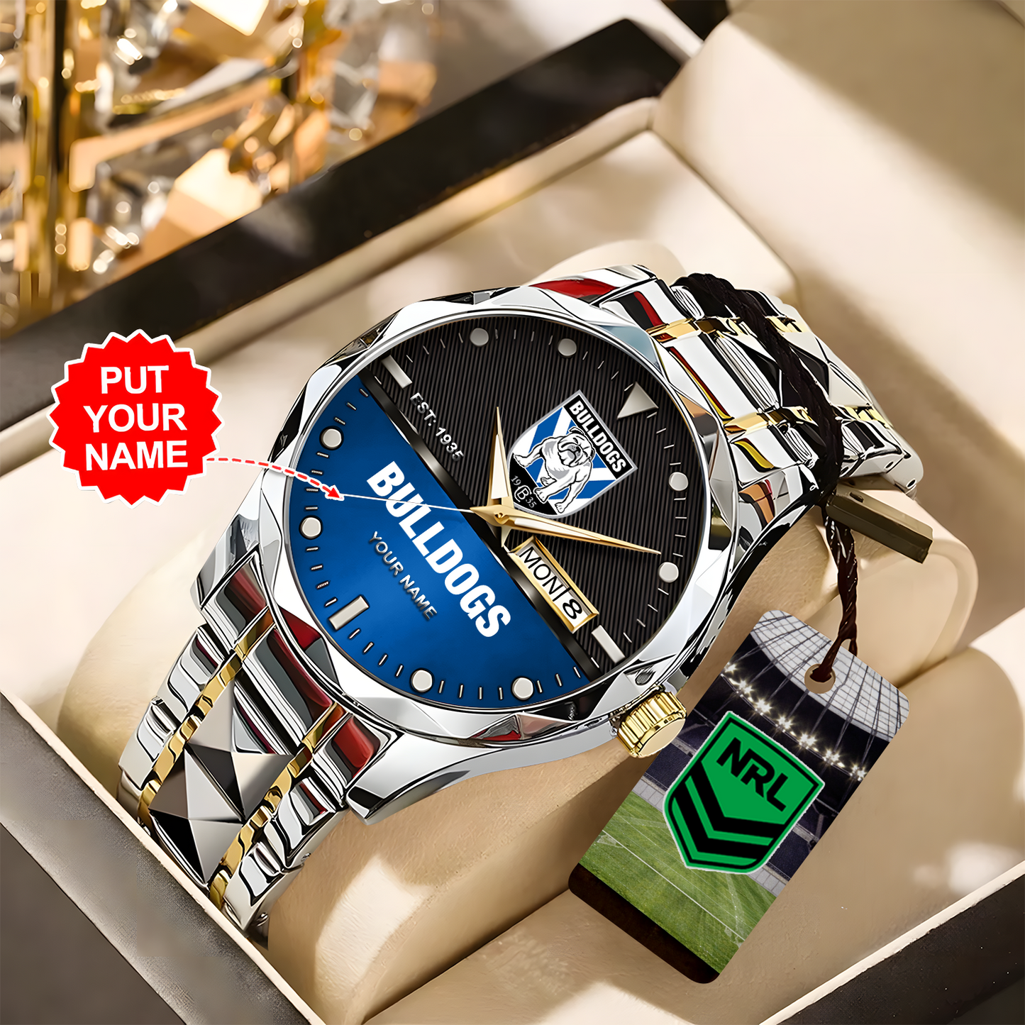 CBY X Premium Nrl Alloy Luxury Quartz Watch Limited Edition NDT NHT