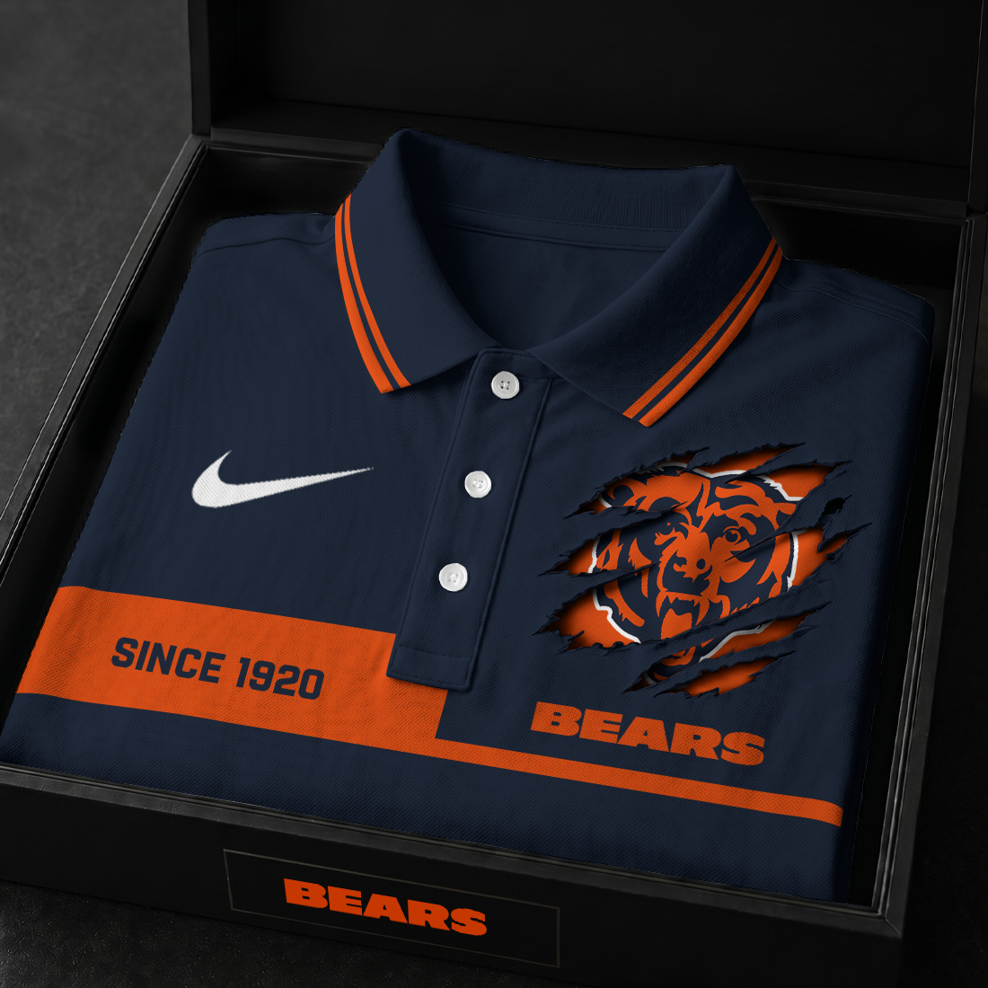 CHI x NFL Luxury V2 Polo Shirt 220626