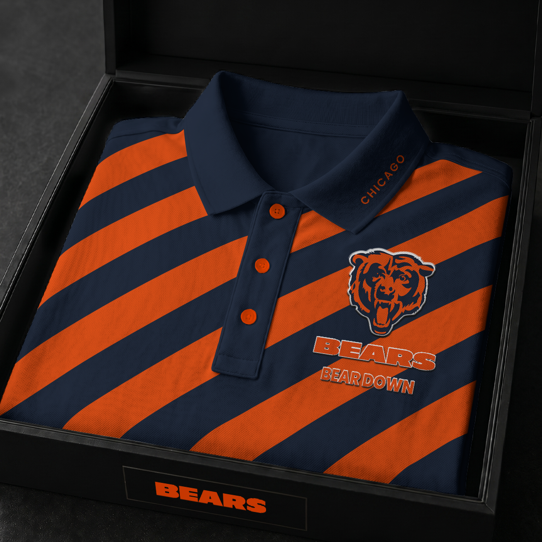 CHI x NFL Luxury V4 Polo Shirt 300626