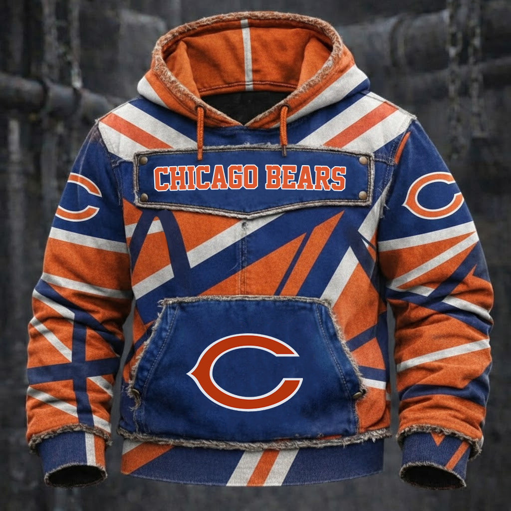 CHI x NFL Premium Hoodie Shirt DDT TTTZ