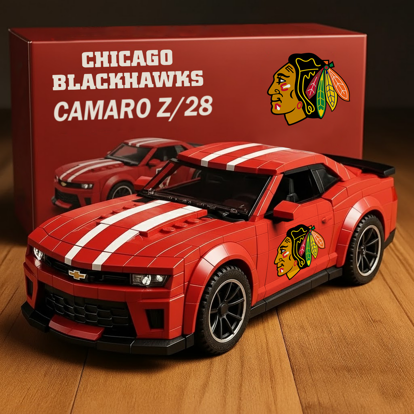 CHI x NHL Football Team Camaro Z28 DATND TANTD