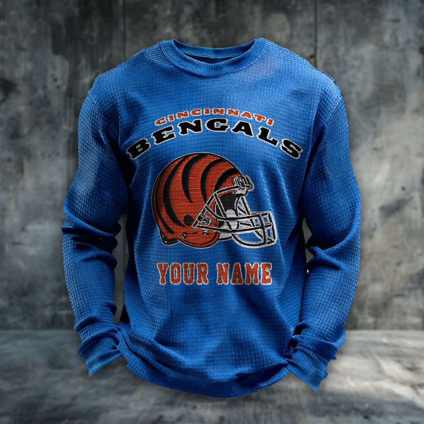 CIN x NFL Personalized Crew Neck Sweatshirt DDT CTND