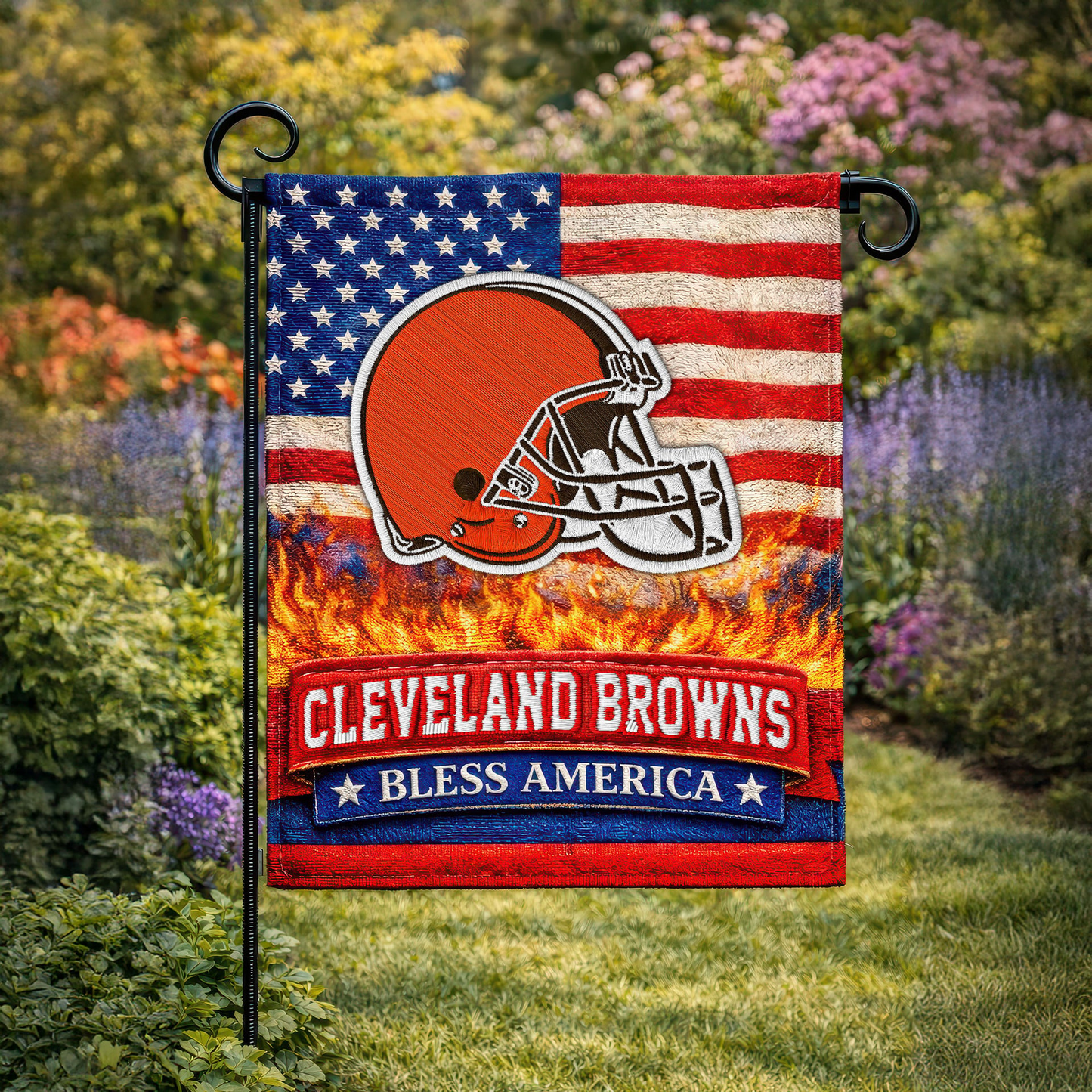 CLE Premium NFL 250 Years Of America Freedom Flag DDT NTL