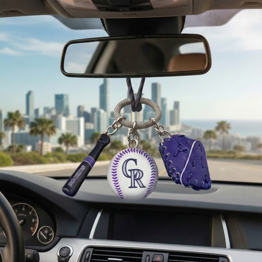 COL x MLB Car Rearview Mirror Charm NAK TTT