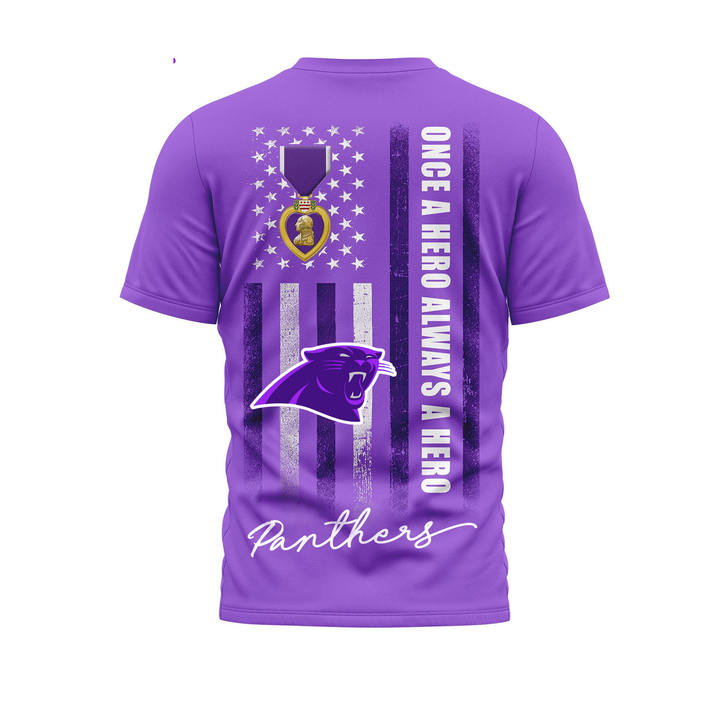 CP Premium National Purple Hear Day 3D Shirt 300626