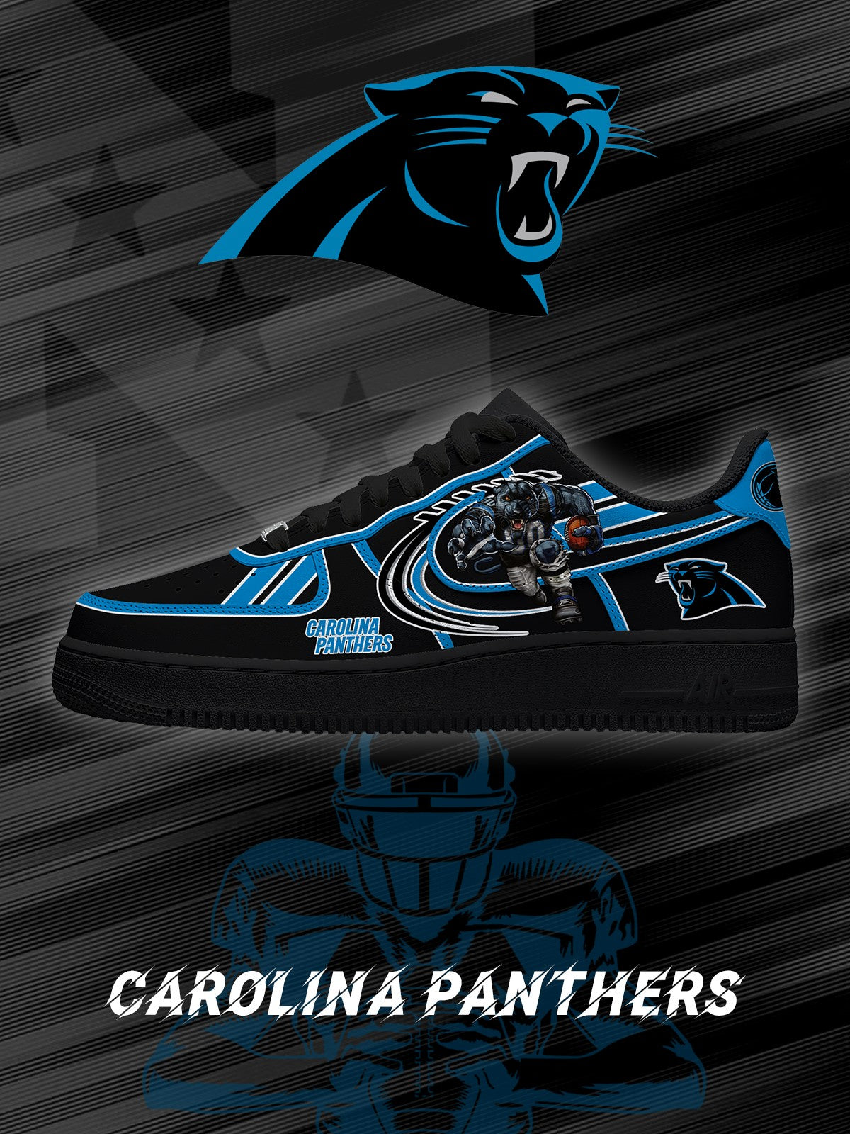 CP x NFL Luxury AF1 Sneakers 200626