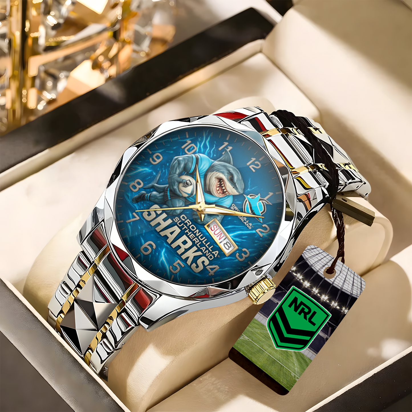 CRO X PREMIUM NRL New Mascot Luxury Hand Watch 2026 NDT NHT