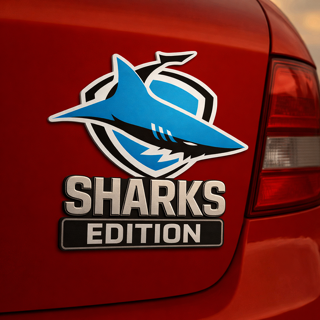CSS Premium NRL Car Name Badge DDT NTL