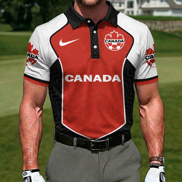 Canada x World Cup 2026 Classic Polo Shirt DDT NTL