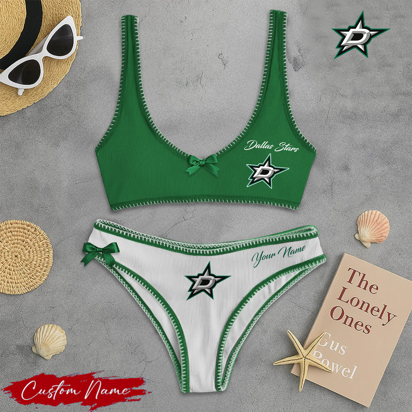 DAL X PREMIUM NHL BIKINI SET LIMITED EDITIONS FOR VALENTINES DAY NDT NHT