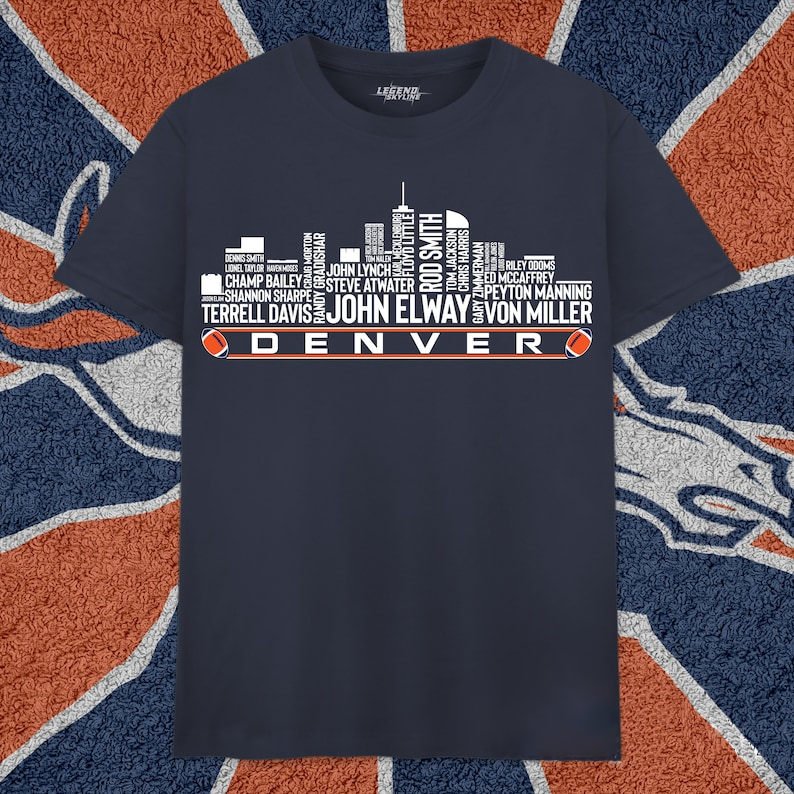 DB Football Greatest Of All Time Team Legends, City Skyline Shirt DDT CTND