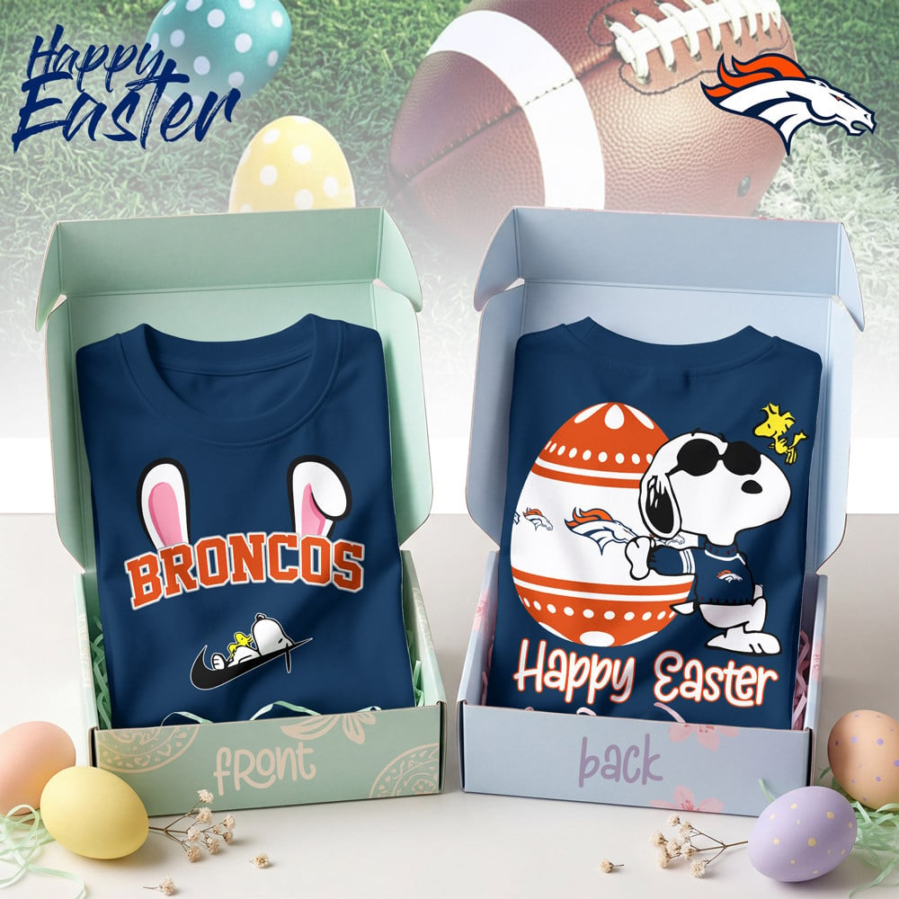 DB Premium NFL Happy Snoopy Easter T-shirt DDT NTL