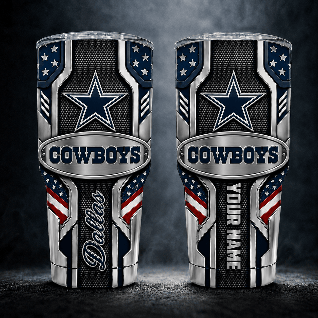DC Personalized Premium NFL V2 Classic Tumbler 220626