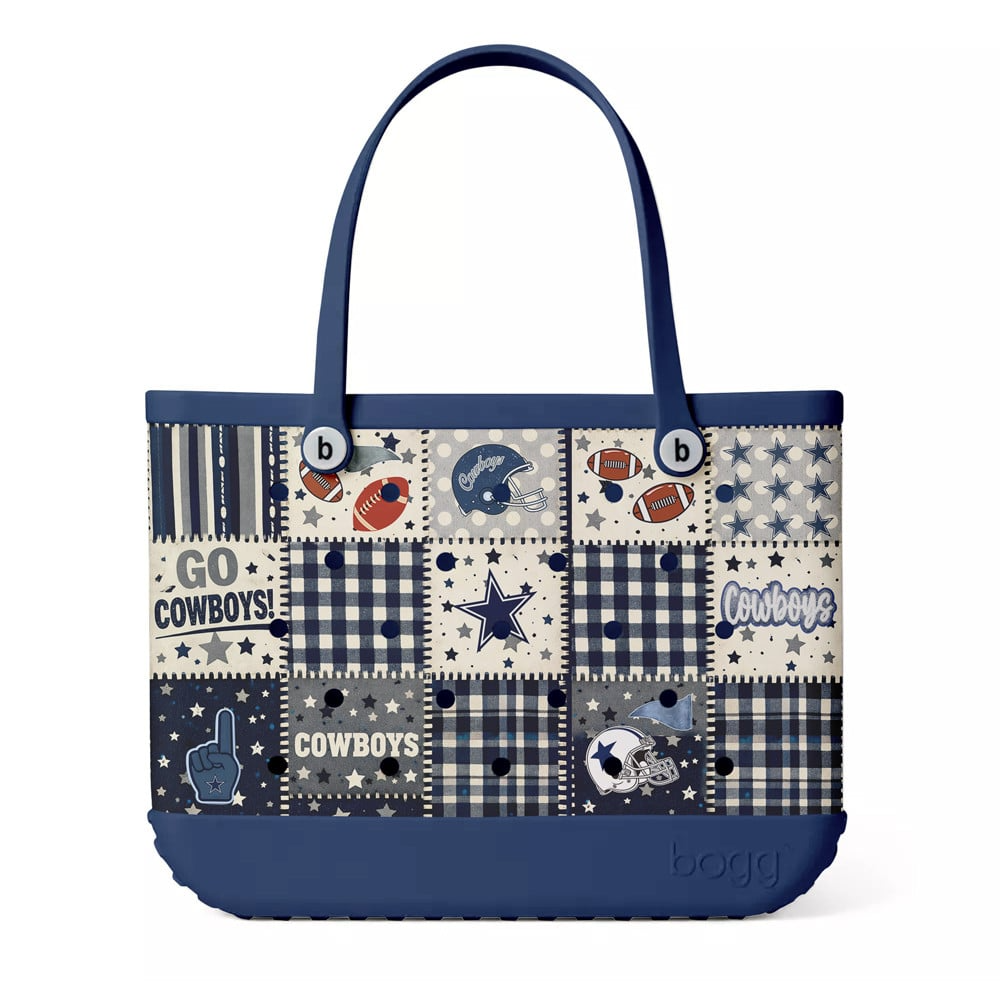 DC Premium NFL Patchwork Design Beach Tote Bag DDT CTND