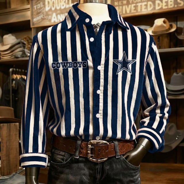DC x NFL Color Stripe Corduroy Shirt DDT NTL