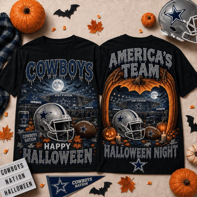 DC x NFL Halloween Custom Name T Shirt Gift For Fan
