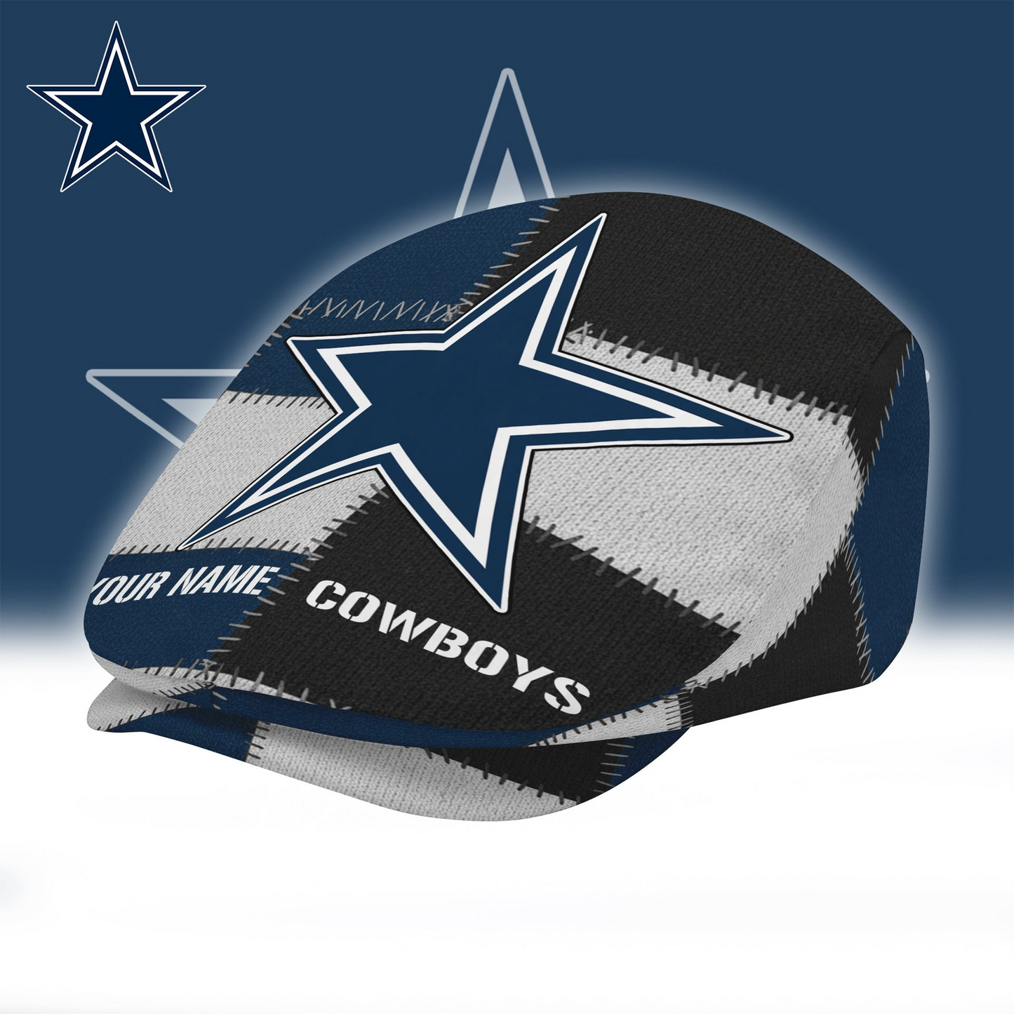 DC x NFL Personalized Premium Jeff Cap DDT CTND