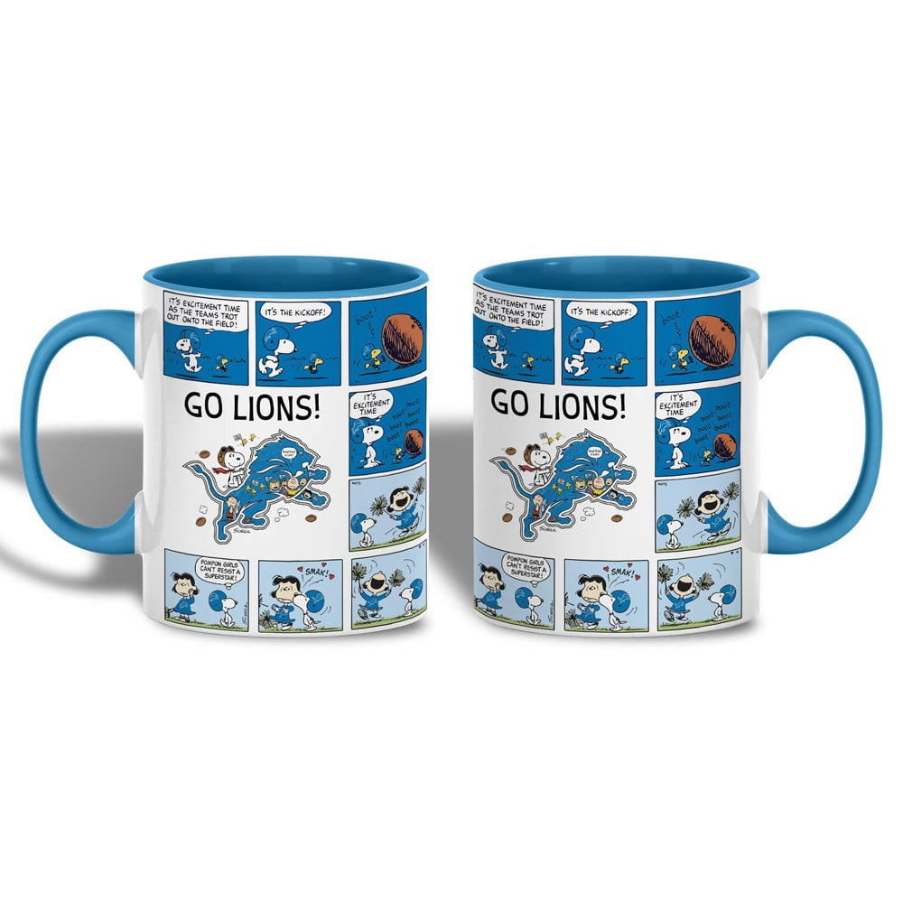 DL Premium NFL Peanuts Comic Mug DDT CTND