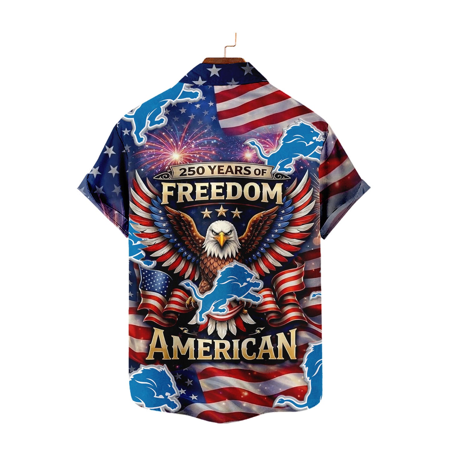 DL x NFL America 250th Anniversary Eagles Hawaiian Shirt 090626