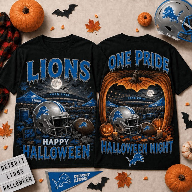 DL x NFL Halloween Custom Name T Shirt Gift For Fan