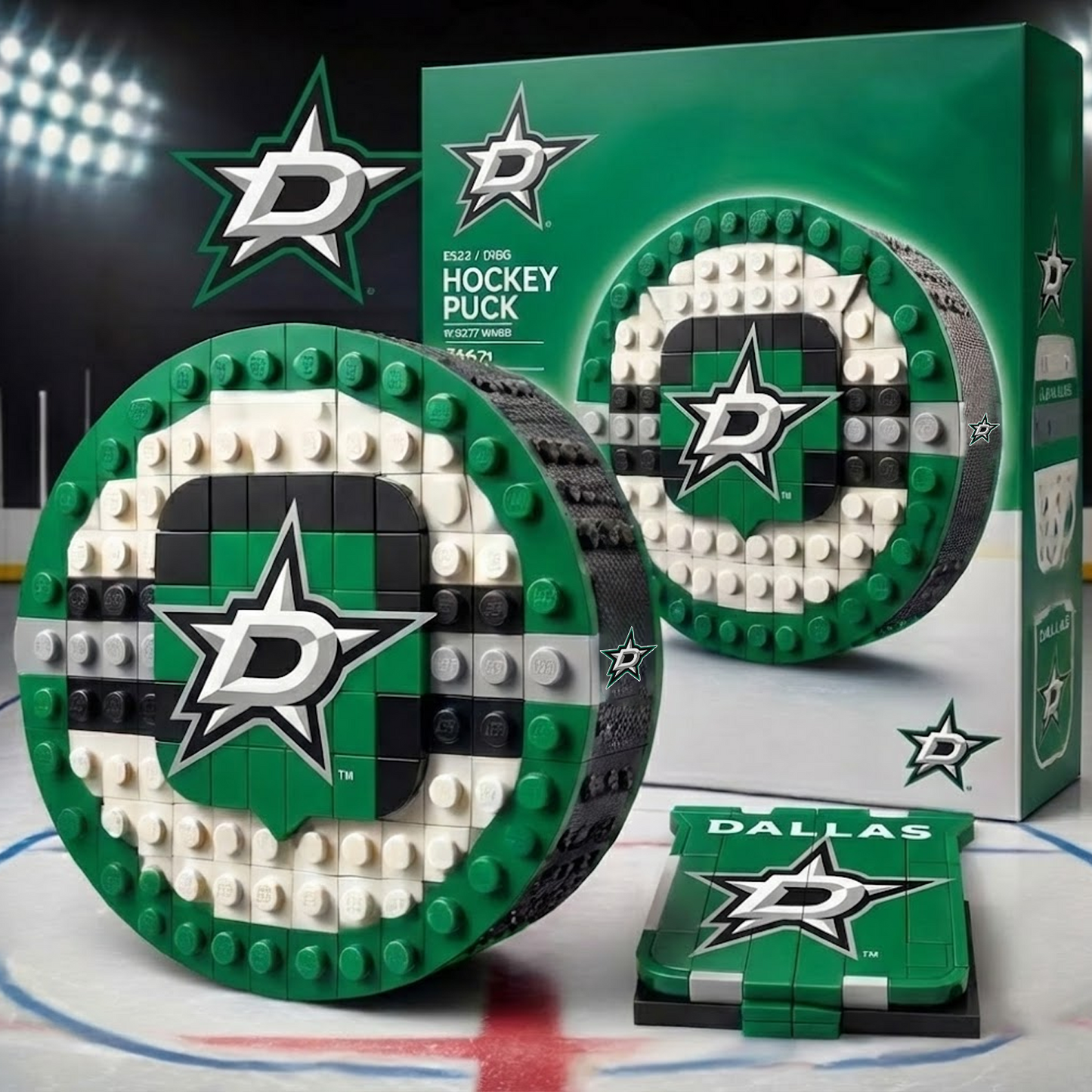 DS x NHL Hockey Game Building Blocks 0512 DDT CTND