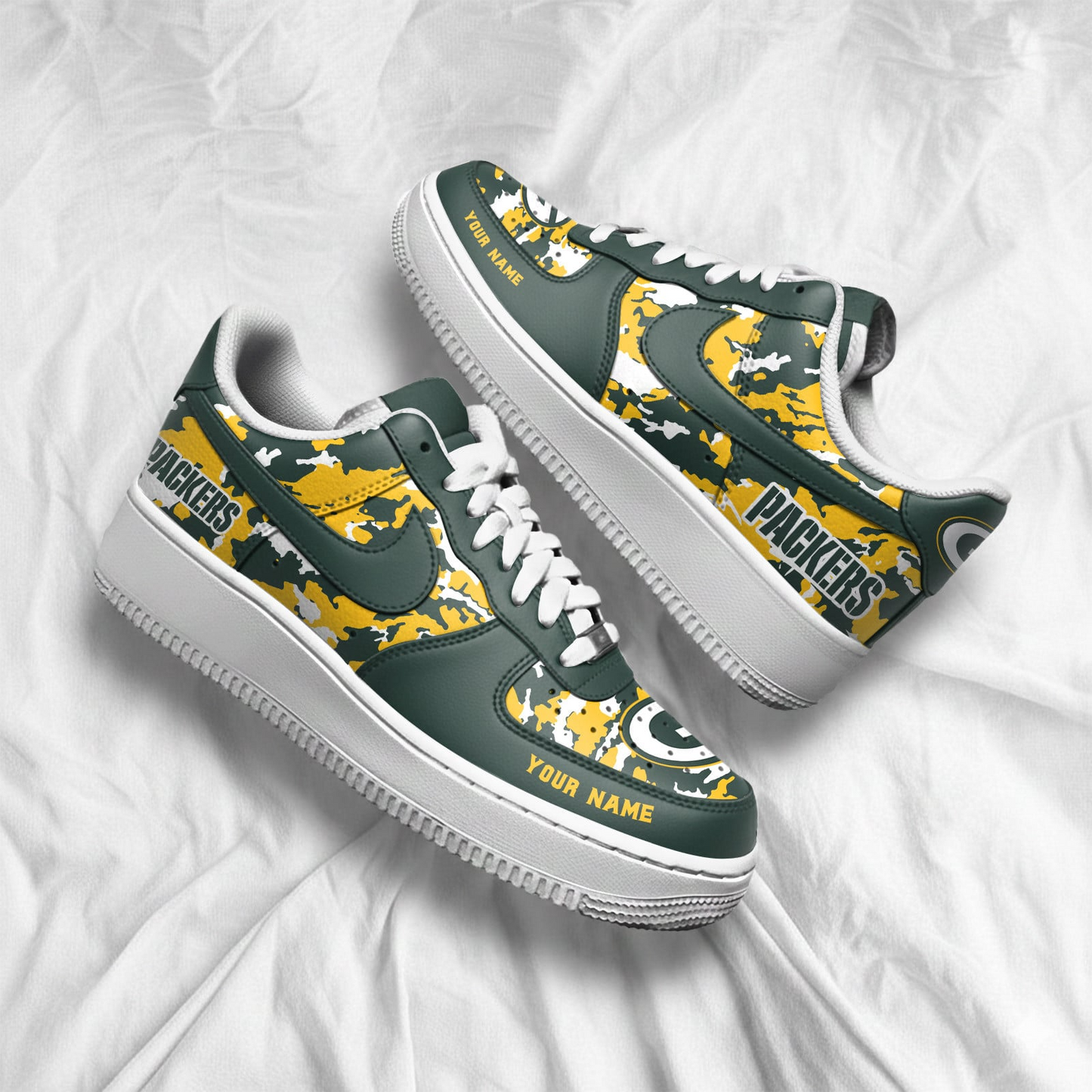 GBP x NFL Premium Camo AF1 Sneakers DDT CTND
