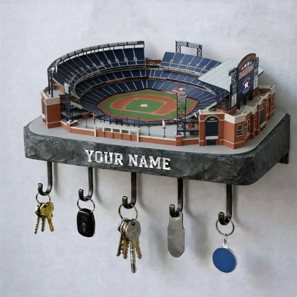 HA Stadium Premium MLB Wood Key Hanger DDT NHM