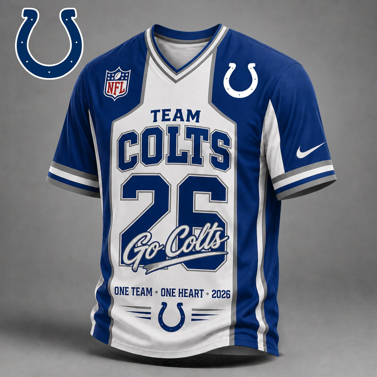 IC Premium NFL Team Pride V-Neck Jersey DDT 010626 HLPHUONG