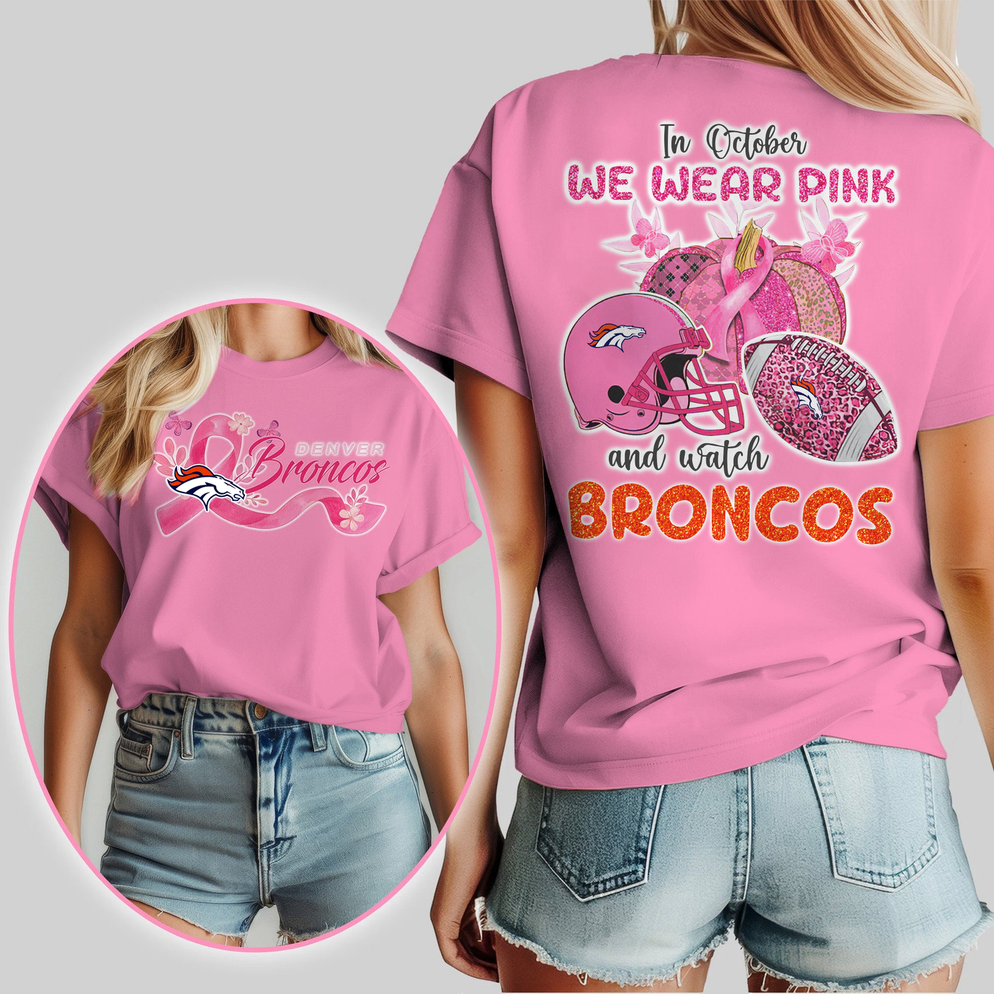 In October We Wear Pink And Watch DB Shirt 300626