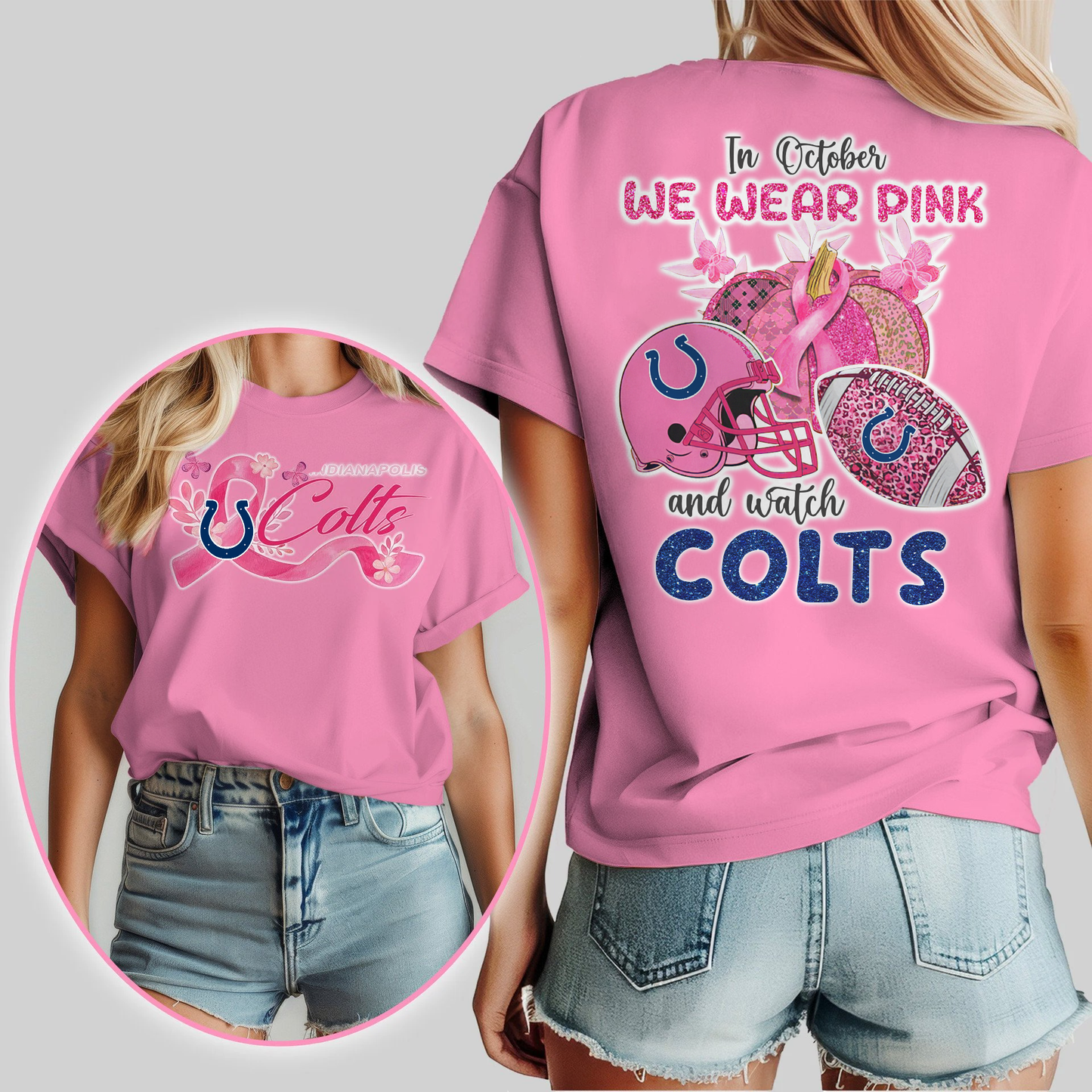 In October We Wear Pink And Watch IC Shirt 300626