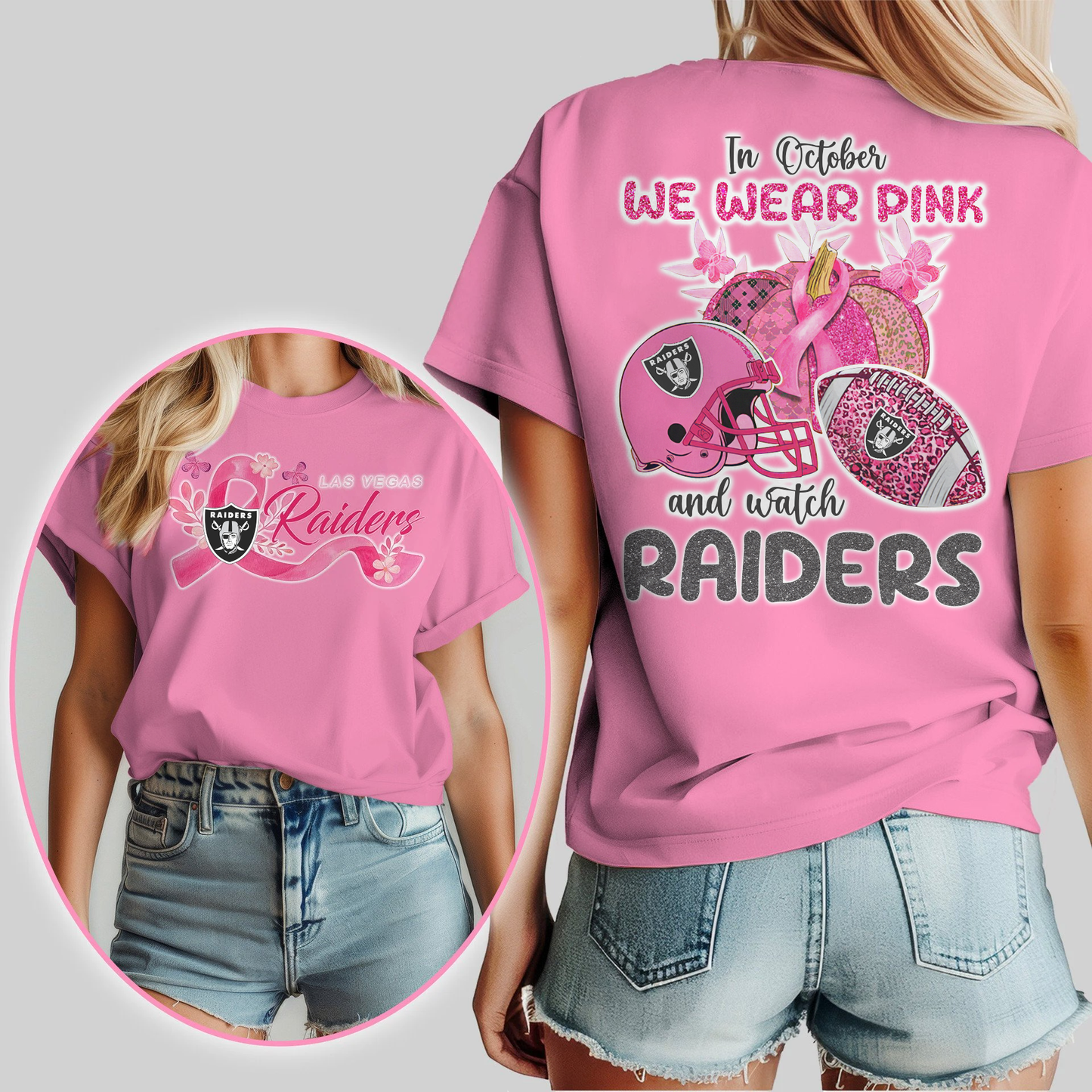 In October We Wear Pink And Watch LVR Shirt 300626