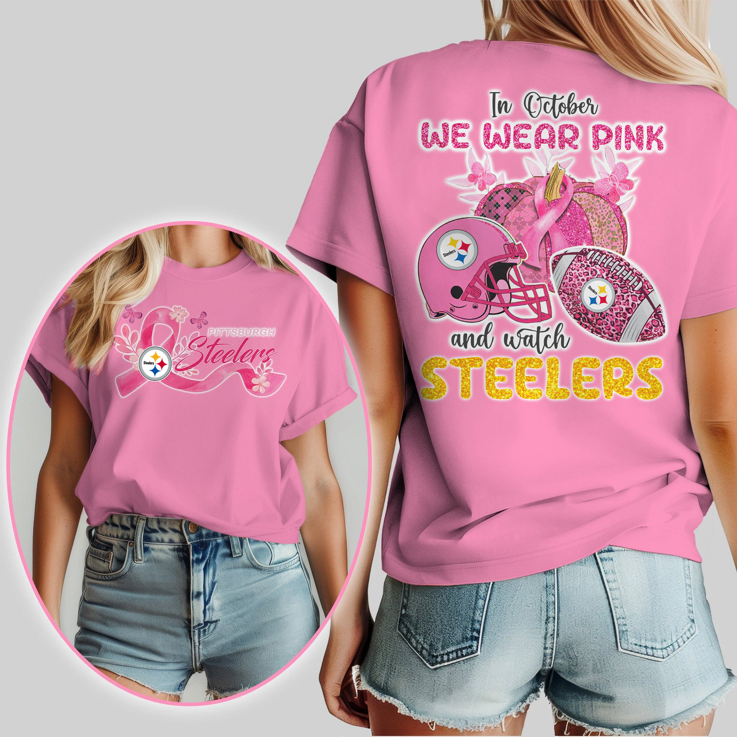 In October We Wear Pink And Watch PS Shirt 300626