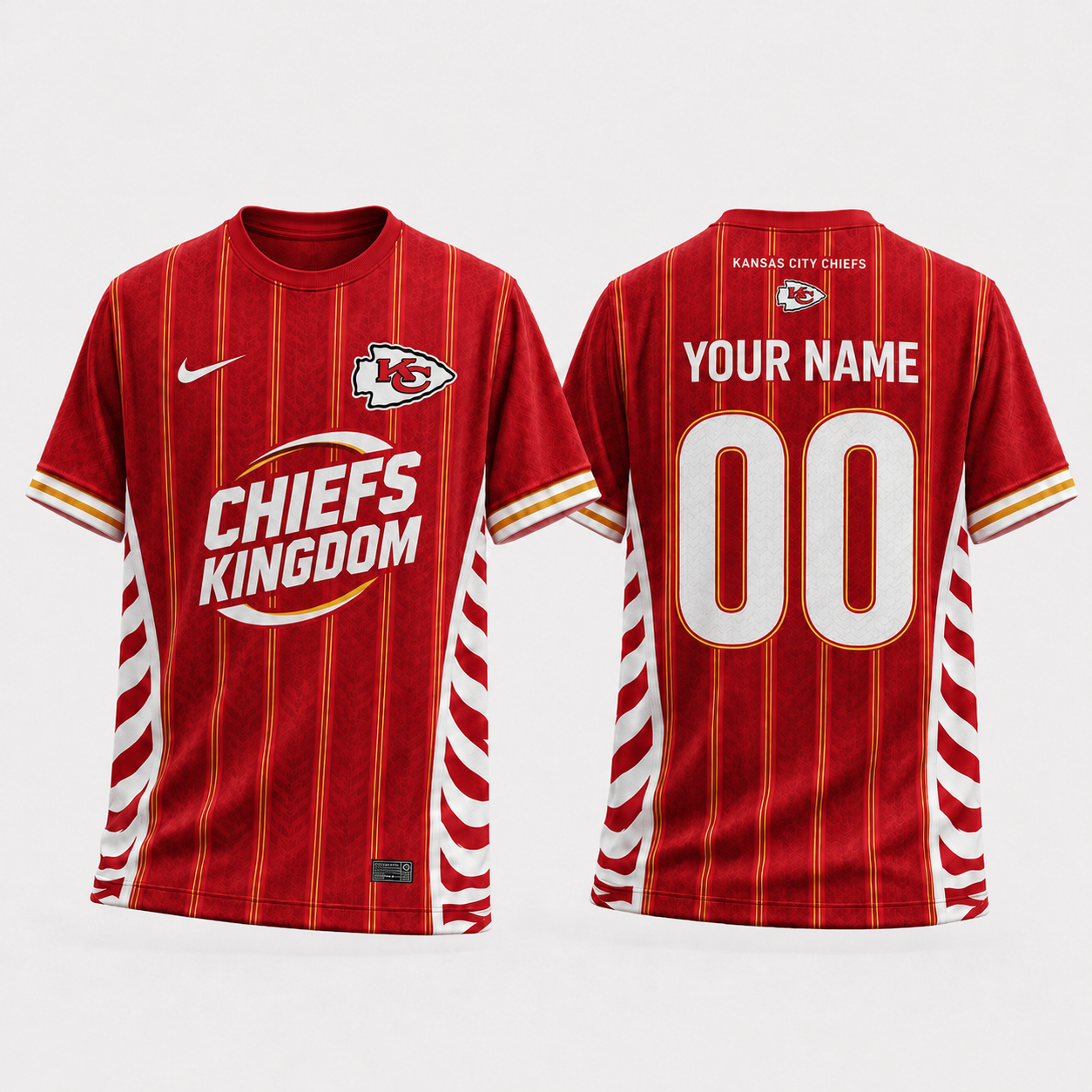 KCC x NFL Personalized T-Shirt for Football Fans